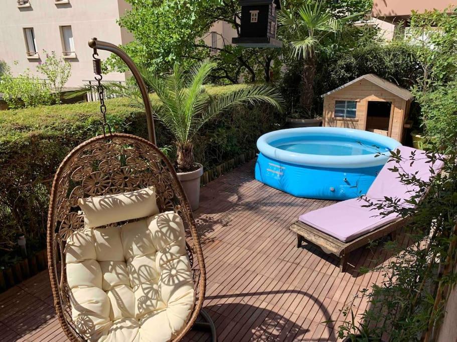 Gare La Part Dieu, Avec Terrasse, Jardin Et Parking Lyon Exteriér fotografie